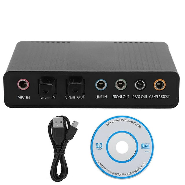 Adaptateur o externe USB 5.1 DM HD10 pour ordinateur, carte son pour enregistrement karaoké