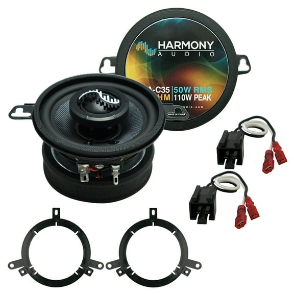 Fits Dodge Neon 2002-2006 Front Dash Replacement Harmony HA-C35 Premium Speakers