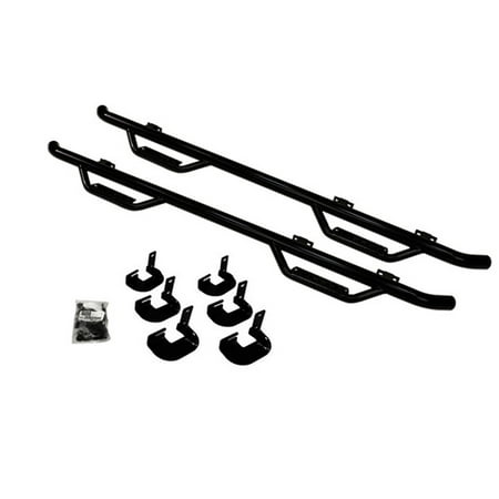 Go Rhino D24505T Dominator D2 SideSteps Fits 07-14 Wrangler (JK) Textured Black Fits select: 2015-2018 JEEP WRANGLER UNLIMITED, 2012-2014 JEEP WRANGLER