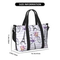 thumbnail image 2 of Travel Duffle Bag Bike stripe Pattern Travel Tote Bags Carry on Luggage Waterproof Weekender Bags with Top Handle Adjustable Shoulde Strap for Travel Gym, 2 of 5
