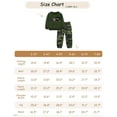 thumbnail image 7 of Boys Clothes Outfits Toddler Long Sleeve Color Block Sweatshirt and Cargo Pants Fall Winter 2PCS Set 2-8 Years, 7 of 7