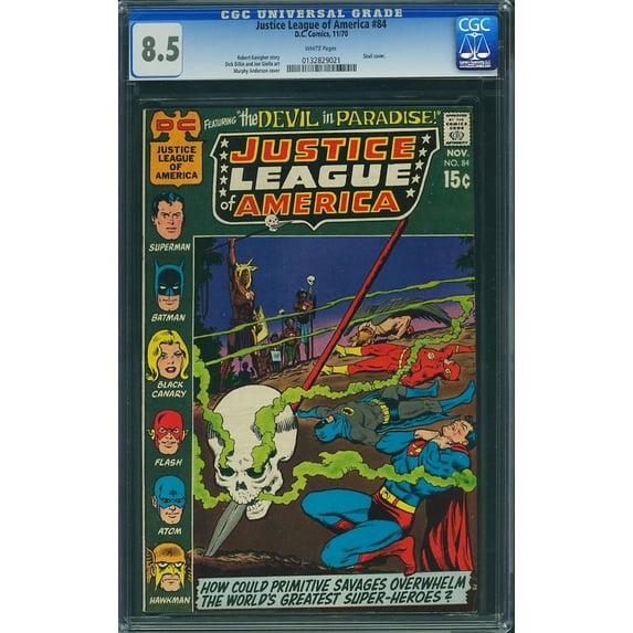 Justice League of America #84 - CGC 8.5 Comic Book