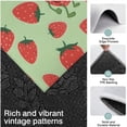thumbnail image 3 of Strawberry Plants Fruit Character Green Pattern Kitchen Rugs Sets Of 3,Kitchen Runner Rugs Non Skid Washable,Decorative Kitchen Floor Mats for Kitchen,Sink,Laundry,17"x30"+ 17"x47" + 17"x59", 3 of 6