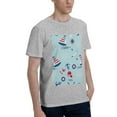 thumbnail image 2 of Bingfone Sailboats Anchors Men'S Loose Fit Short-Sleeve Pocket T-Shirt, 2 of 7