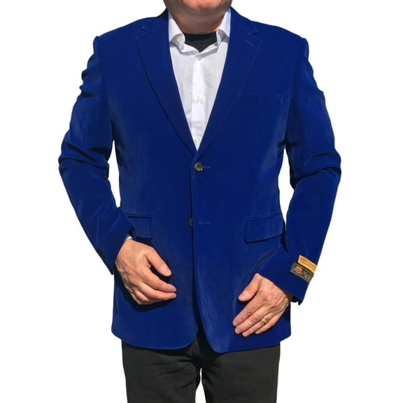 Alberto Nardoni Velvet Velour Blazer Sport Coat Jacket Available Big Sizes
