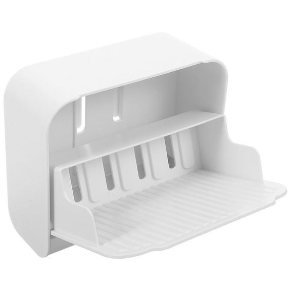 SOPOTUTU Bathroom Soap Dish Rectangular Holder Set - , Easy to Clean, Space-Saving Soap Tray for Sink or Shower