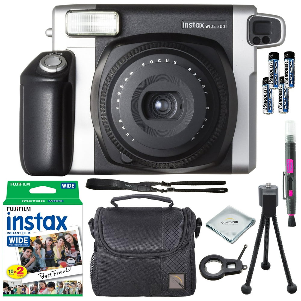 Fujifilm Fuji Instax Wide 300 Instant Film Camera + instax fuji Wide