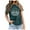 Dark Green, variant on Vetement Femme ete 2025 Ladies Casual Round Neck Print Solid Color Short Sleeve T Shirt Top Soft Long Sleeve Tee Shirts for Women Athletic Wear Loose Fit Womens Summer Shirts Women Long Work M