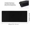 thumbnail image 2 of YEBMoo Extra Large Gaming Mouse Pads/Extended Protective Office Desk Mouse Mat Non-Slip Professional Precision Tracking Surface (31.5" x 11.8") for PC Computer Laptop (80x30Black001), 2 of 5