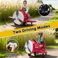 thumbnail image 4 of TOBBI 12V Airplane Style Electric Kids Ride On Toy w/ Joystick Control, Red, 4 of 14