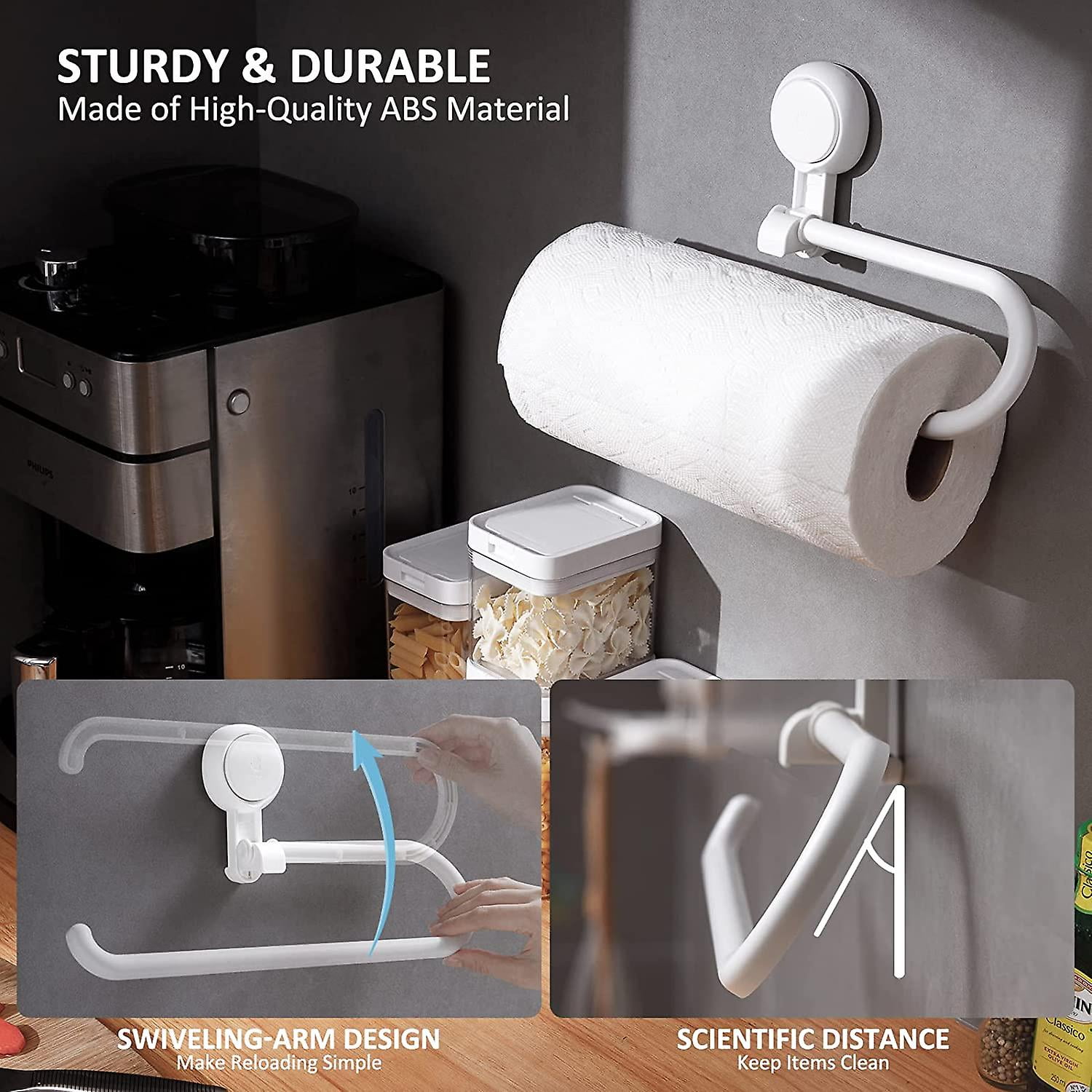 Paper towel holder with suction cup base hotsell