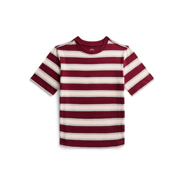 Wonder Nation Boys' Striped Tee with Short Sleeves, Sizes 4-18 & Husky