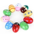 thumbnail image 1 of Percussion Musical Instrument Toy, Lovely Fun Lightweight Maracas Egg Interactive Animinal Shape  For Home Kindergartens School, 1 of 8