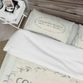 thumbnail image 4 of Designart 'Farmhouse Florals XVIII' Farmhouse Duvet Cover Set, 4 of 4