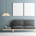 thumbnail image 2 of GOOHOCHY Plug In Pendant Lamp Ceiling Lamp Beige Round Illumination Study 1Set, 2 of 5