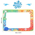 thumbnail image 4 of Tapete para escribir con tablero de pintura para niños pequeños con 4 bolígrafos mágicos y 4 moldes de dibujo, 4 of 8