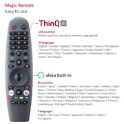 Elecsung 43 inches Mirror TV with LED Light 4K Screen Decoration Makeup LED Mirror webOS Built-in ATSC DTV Tuner Voice Control Alexa