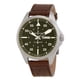 thumbnail image 1 of Hamilton Khaki Aviation Pilot Leather Strap Green Dial Automatic H64635560 100M Men's Watch, 1 of 3