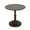 Walnut Brown, variant on GZXS 23" Accent Round Side Table in Antique Black, Modern End Table with Solid Wood Legs for Living Room, Bedroom, Corners, Home Office