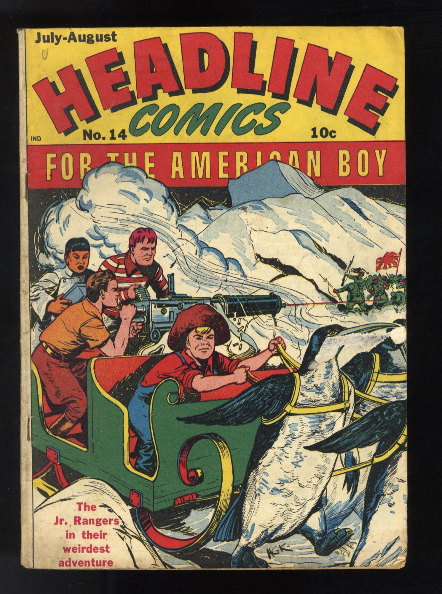 Cover of Headline Comics #14