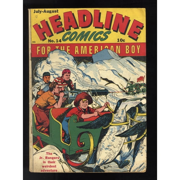Headline Comics #14 VG+ 4.5 Comic Book