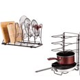 thumbnail image 2 of 2 Pack Pots and Pans Organizer Adjustable Kitchen Cabinet Organizer and Storage, 2 of 9