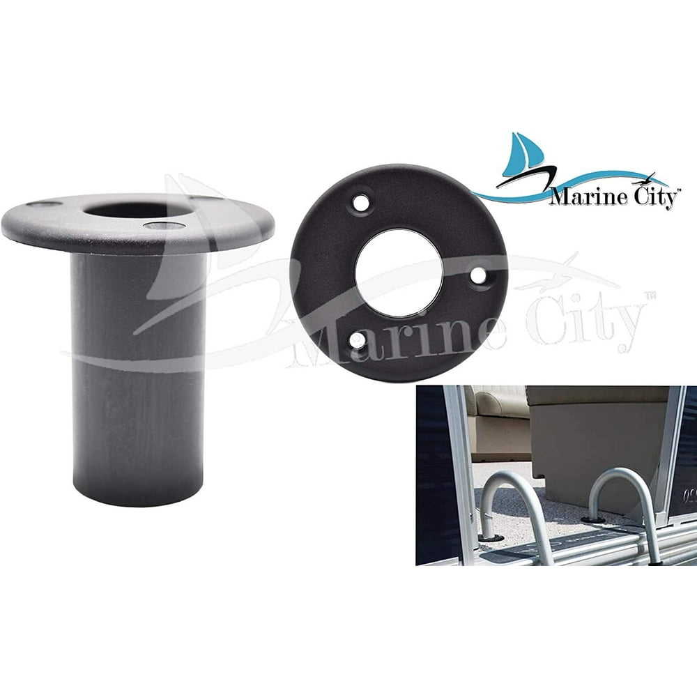 MARINE CITY Removable 11/4 Inch Hook Ladder Cup Mount Ladder/Tube