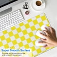 thumbnail image 4 of Classy Boho Pastel Checkered Mouse Pad - Anti-Slip Rubber for Computer & Laptop, Large 31.5x11.8in, Enhance Your Home Office Aesthetic Today, 4 of 7
