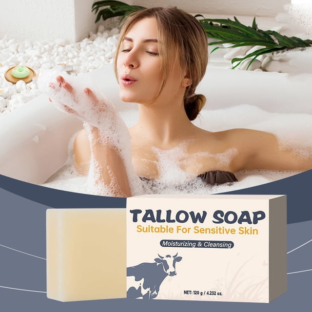 Fiudx Jabón Natural, Barra de Crema Hidratante, Limbo Rico En Glicerina, Fórmula con Aceite de Oliva, Mezcla de Extracto de Agripalma, Cuidado Facial Diario, Apto para Pieles Sensibles, Diseño de Emp