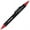 Red, variant on Itoya – Doubleheader Calligraphy Marker – 2 Chisel Tips, Red