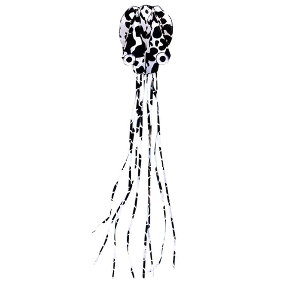 Octopus Single Line Kite 13 ft Soft Parafoil Large Frameless Beach Flyer with Long Tails for Outdoor Family Backyard Game Holiday Gift