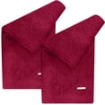 thumbnail image 1 of Bufanda Artesanal Camello CamelScarfRed 2Pzas Rojo 148cm x 23cm Hecha a Mano Camello., 1 of 1