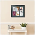 thumbnail image 2 of ArtToFrames Collage Photo Picture Frame with 6 - 5x7" Openings, Framed in Black with Evergreen and Black Mats (CDM-3926-2041), 2 of 8