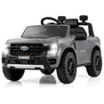 thumbnail image 1 of Licensed Ford Ranger Ride on Car for Kids by OLAKIDS, 12V Electric Vehicle with Remote Control, Toddlers Battery Powered Toy Gift with 2 Speeds, Wheels Suspension, Storage Space, Bluetooth USB, 1 of 9