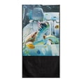 thumbnail image 2 of XYZCANDO Car Seat Towel Cover with Ocean Turtle Design, Car Seat Protector for Beach Trips and Outdoor Workouts, 2 of 11