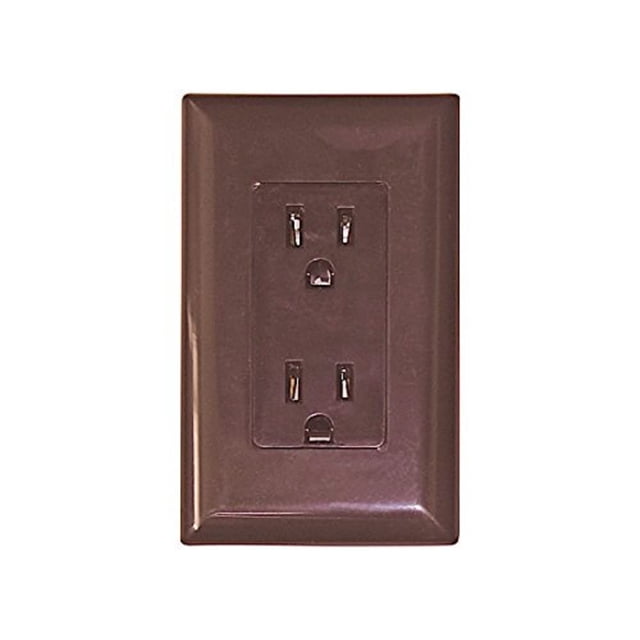 Receptáculo Decorativo Diamond WDR15BR Marrón 15 Amperios