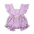 thumbnail image 1 of Newborn Baby Girl Coton Ruffle Romper, 1 of 6