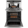 thumbnail image 3 of GE Appliances PT7800SHSS 30 Inch Electric Double Wall Oven/Microwave Combo Stainless Steel, 3 of 5