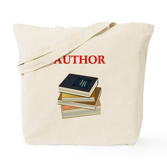 CafePress - Author T Shirts Gifts Tote Bag - Unisex Canvas Tote Bag, Beige, 1-Piece