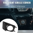 thumbnail image 2 of 1 Pair Fog Light Bezel Cover NO.8148104020 Left Right Fog Light Grille Cover for Toyota Tacoma 12-15, 2 of 6