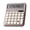 Coffee color, variant on Whaledi Large Screen 12 Figure Calculator With Ergonomic Selectors And Auto Power Off