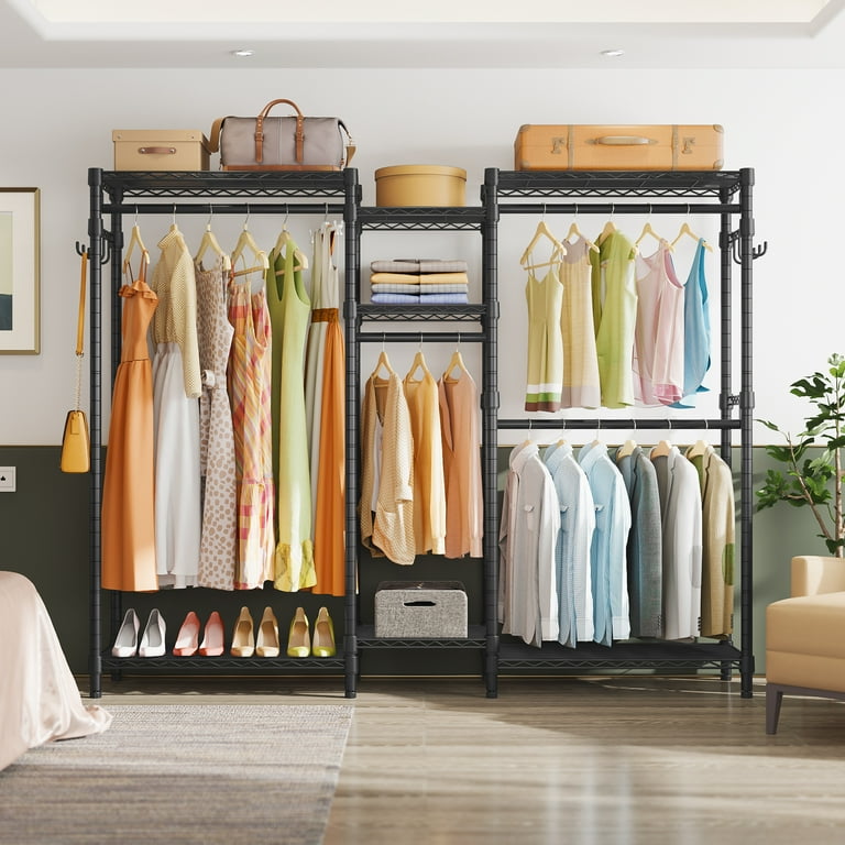 Heavy duty clothes rack walmart clearance