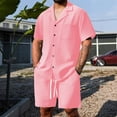 thumbnail image 2 of BSDJILFG Valentines Pajamas Men Summer Casual Short Pajama Set Short Sleeve Valentines Pjs for Men,Father Birthday Day Gifts, 2 of 7