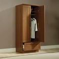 thumbnail image 5 of Sauder HomePlus Wardrobe Armoire, Sienna Oak Finish, 5 of 13