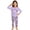 Light Purple&&100, variant on CONROSES Girls Halloween Pajamas Cute Ghost Graphic Long Sleeve Pjs Tops Pants Loungewear Sets Hallowmas Fall Winter Nightwear Sleepwear