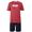 Chili Pepper/ Stars and Dots, variant on Fruit of the Loom Men's Pajama Sleep Short Sleeve Graphic T-Shirt and Short Set, Sizes S-XL