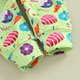 thumbnail image 6 of Bagilaanoe Toddler Baby Girl Easter Jumpsuit Sleeveless Floral Print Romper Overalls 6M 12M 18M 24M 3T Kids Long Pants Summer Clothes, 6 of 6