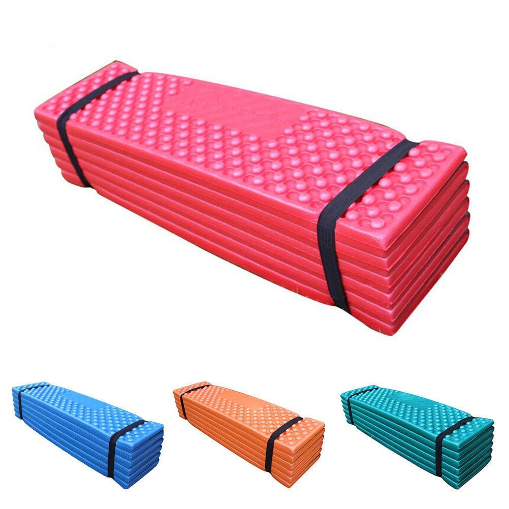 Ultralight Foam Campings Mat Folding Beach Sleeping Pad`Waterproof^Mattress RU 