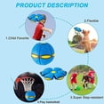 thumbnail image 4 of Flying Saucer Dog Ball, Flying Saucer Dog Ball, Magic Frisbee Ball, Deformation Dog Frisbee Ball, Pet Toy Flying Saucer Ball, Frisbee Ball Dog Toy, Dog Ball, 4 of 5