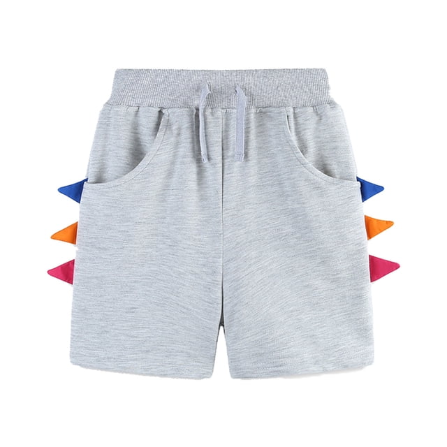 Shorts Garçon Tout-Petit Jambe Droite Régulière Décontractée Été Vêtements Enfants 5-6 Ans Mode Garçon
